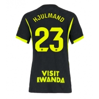 Koszulka piłkarska Atletico Madrid Morten Hjulmand #23 Strój wyjazdowy dla kobiety 2026-27 tanio Krótki Rękaw